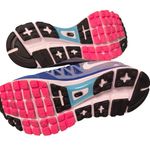 Nike Zoom Fitsole 3 Women’s Running Shoes Blue Pink Black White Transitional Fit Photo 6