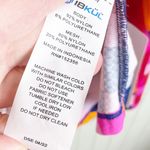 NEW IBKUL Annalise Checkered Print Long Sleeve Cooling Tee Crew Neck Size Small Pink Photo 7