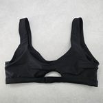 Time and Tru Black Padded Sports Bra Beach Bikini Bralette Swim Top S Small Photo 1