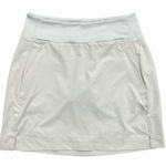 Athleta SOHO SKORT Jupe Beige Size 0 Featherweight Stretch Photo 0