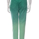 Karen Millen SZ 10 mid-rise gradient green skinny jeans Photo 1