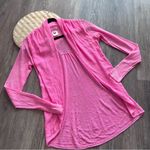 Lilly Pulitzer  100% linen taryn cardigan bright‎ pink Photo 0
