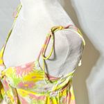 Miss Selfridge New Floral Print Tie Strap Side Slit Midi Dress Petite Size 2 Photo 9