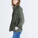 Madewell  Olive‎ Foliage Green Surplus Utility Jacket Full Zipper & Snaps Size XS Photo 2