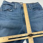 Levi's Jeans Womens 29 Blue 724 High Rise Straight Leg Denim Distressed Cotton Photo 7