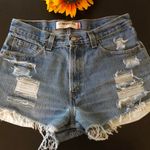 Levi’s Custom Distressed Jean Shorts Photo 0