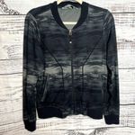Athleta  Bombastic Bomber Zip Up Jacket Small Black Small Photo 0