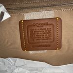 Coach NWT Rowan Satchel Bag With Sketch Print CAK19 Gold/chalk multi Photo 4