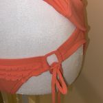 Robin Piccone  orange 2 pc seeing suit size large Photo 4