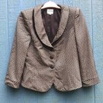 Armani Collezioni Women’s Size 10 Brown Blazer Jacket Photo 1
