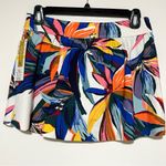 Anne cole NWT Riviera Floral Drape Front Mid Rise Swim Skirt Bottom Medium Photo 3