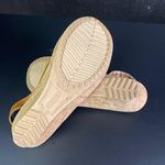 Crocs Women Tan Leather Sling Back Sandals Size 6m SKU 1986 Photo 4