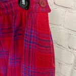 Pendleton Vintage  red plaid virgin wool pencil skirt old money size 10 preppy Photo 4
