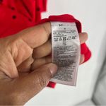 Old Navy Red Polka Dot Puff Shoulder Long Sleeve Dress Size M Photo 5