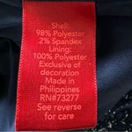 Jennifer Lopez Sparkle Textured Top Event Sequins Long Sleeves V-Back Sheer Sz L Photo 6