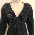 JM Collection NWOT  lace cardigan. Sz L Photo 5