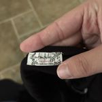 Free People  Bodysuit Womens XS Black Larissa V-Neck Partial Button Thong Back Photo 5