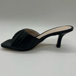 Journee Collection Heels Womens 9 Black Genuine Leather Juliette Sandals NEW Photo 2