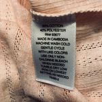 Arizona Jeans Arizona Jean Co. Women’s Size XL Cropped Short SleeveFloral Top Pink, NWT Photo 4