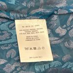 Anthropologie Floreat Valo Velvet Burnout Silk Blend Paisley blouse size small Photo 4