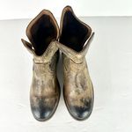 Diba True Walnut Grove Bootie Size 6.5 Western Vintage Distressed Leather Photo 5