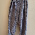 American Eagle  Plaid Tie Pants Photo 0