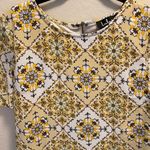 Lulus Lulu’s Dandy lion yellow print shift dress Photo 3