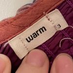 Warm Joanna Striped Smocked Long Sleeve Midi Dress Size L Photo 6