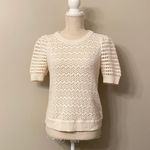 Madewell | atwater crochet sweater tee Photo 3