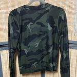 Old Navy Breathe On Black and Green Camouflage Long Sleeve Top Photo 2