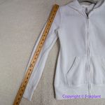 Gilligan & O'Malley Bride Wedding Hoodie Sweatshirt Full Zip Rhinestone Fitted White Size XS Photo 5