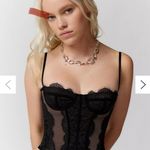 Urban Outfitters  Corset Top Black Photo 0