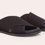 Everlane NEW The ReKnit Form Crossover Sandal In Black Size 9 Photo 0