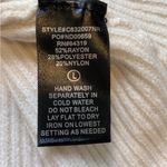 Cyrus Devotion by Cream Cowl Neck Tunic Sweater. Size Large. New With Tags. Photo 3