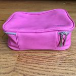 Lancôme Cosmetic Square Pink Bag NWT Photo 4