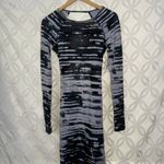 Rachel Roy ‎ Bodycon Ruching Long Sleeve Open Back Dress Size M NWT Photo 4