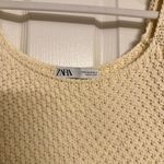 ZARA  Crochet Knit Mini Dress Photo 9