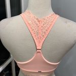 PINK - Victoria's Secret Victoria’s Secret PINK Lace Apricot Push-up Racerback Bralette Photo 5