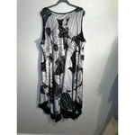 Black & White Fit & Flare Dress Size 3X Sleeveless See Pictures Photo 3