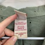 Faded Glory NWOT vintage  women’s khaki green eyelet lace cottagecore‎ y2k jacket Photo 3