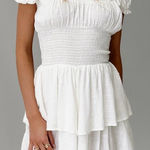 Princess Polly  Love Galore white Romper Dress size 6 Photo 0