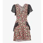 RIXO Floral Silk Mini Dress NEW Pink Photo 2