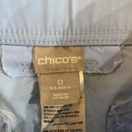 Chico's Chico’s Bermuda shorts light blue  0= US size 4 cuffed Photo 3