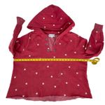 Wildfox Red Star Cropped Hoodie - Size L Photo 2