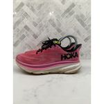 Hoka  One One Clifton 9 Running Sneakers Raspberry Strawberry Womens 7.5 B 7.5B Photo 3