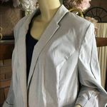 Lane Bryant PIN STRIPE BLUE AND WHITE BLAZER NWT (28) Photo 0