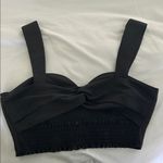 Sachin + Babi  Black Crop Top Photo 1