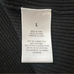 Favorite Daughter Women’s Lena Black Ribbed Knit Collar Sleeveless Midi Dress L Size L Photo 11