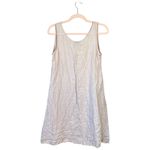 margaret o'leary  Linen Shift Dress Pale Pink Size Medium Mini Photo 1