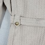 Charter Club Womens Jacket Size Petite Medium Knit Boucle Belted Gold Buttons Photo 9